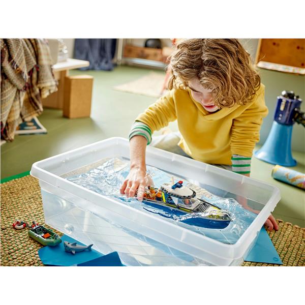 Lego City Inseguimento del Motoscafo della Polizia  60456