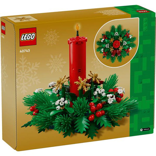 Lego Christmas Decorazione da Tavolo Natalizia 40743