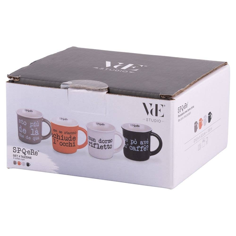 SPQERE SET 4 TAZZINE CAFFE