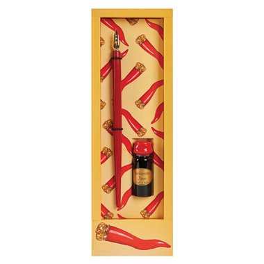 Set da scrittura Rubinato Pen Set Corno NA/06