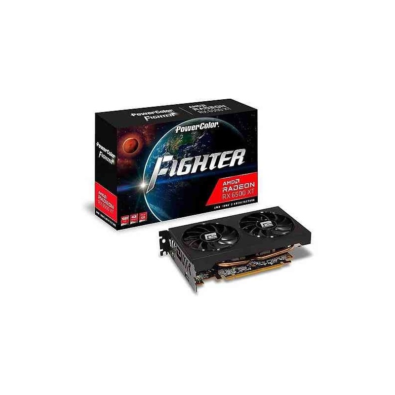 Scheda Video Radeon Rx6500 Xt Fighter 4 Gb Axrx (4Gbd6-Dhv3)