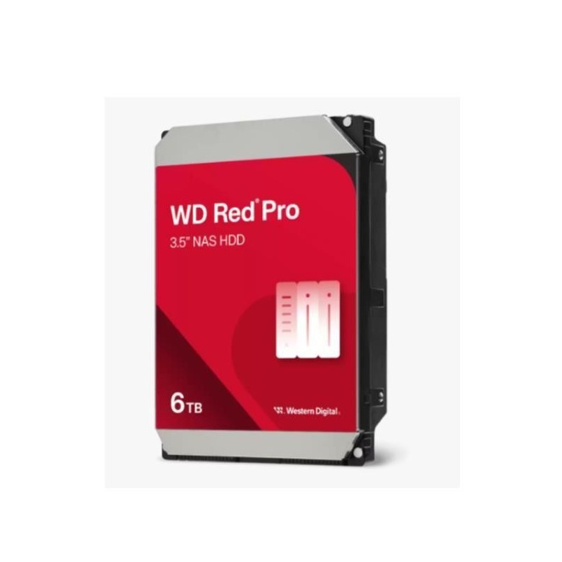 Hard Disk Red Pro 6 Tb Sata 3 3.5" Per Nas (Wd6005Ffbx)