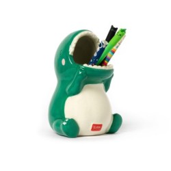 Portapenne in ceramica Desk Friends dinosauro Legami