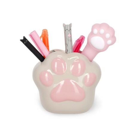 Portapenne in ceramica Desk Friends gattino Legami