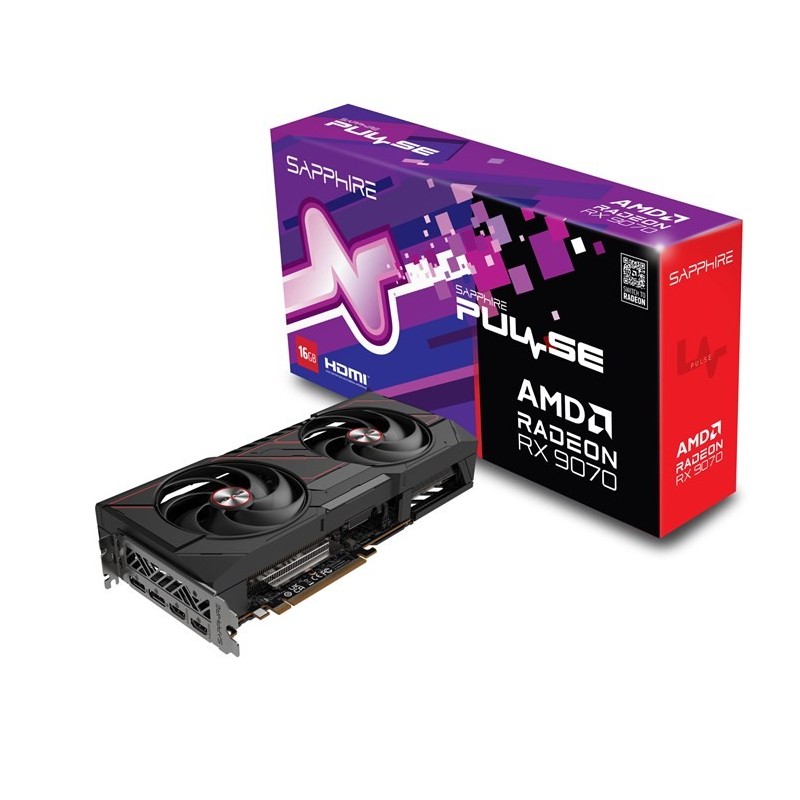 SCHEDA VIDEO RADEON RX9070 PULSE GAMING 16 GB (11349-03-20G)