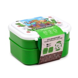 Porta Pranzo Bento con Posate - Creeper e TNT - Minecraft | Drex Informatica
