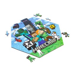 Puzzle Sagomato 130 pz - Minecraft Creeper | Drex Informatica