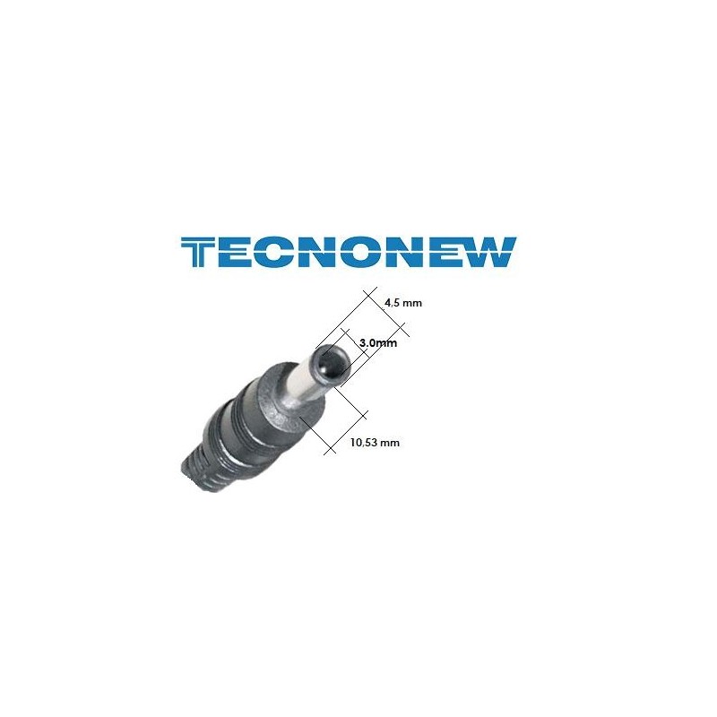 Alimentatore Notebook 65W connettore 4.5x3.0mm 19V-3.42A - per HP ProBook