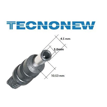 Alimentatore Notebook 65W connettore 4.5x3.0mm 19V-3.42A - per HP ProBook