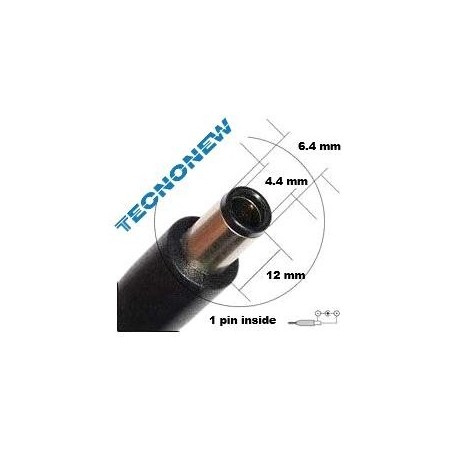 Alimentatore Notebook 92W connettore 6.5x4.4mm 19.5V-4.74A - per Sony VAIO