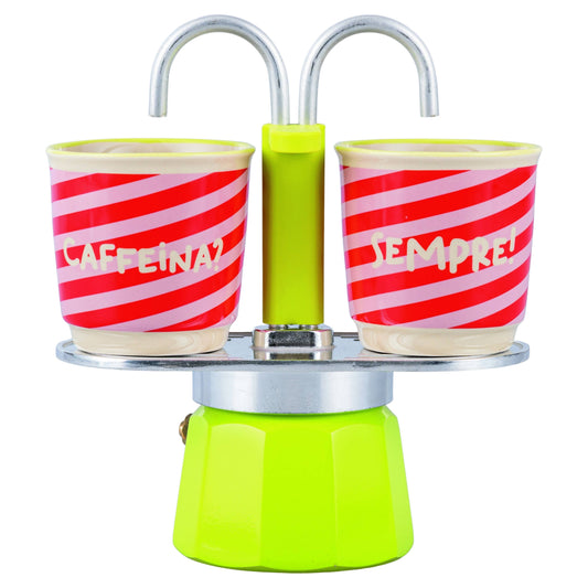 MORE AMOR SET CAFFETTIERA + 2 TAZZINE