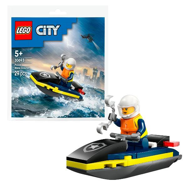 Lego Bustina Jet Ski della Polizia 30693